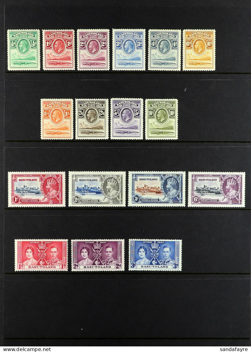 1933 - 1966 COMPLETE COLLECTION Of Over 130 Mint Stamps On Protective Pages, Totally Complete For The Basic Stamps (SG 1 - Other & Unclassified