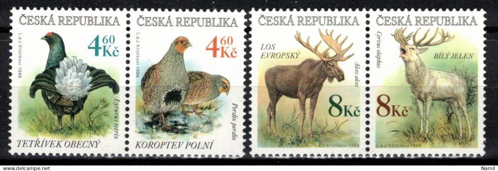 ** Tchéque République 1998 Mi 178-81, (MNH)** - Sonstige & Ohne Zuordnung