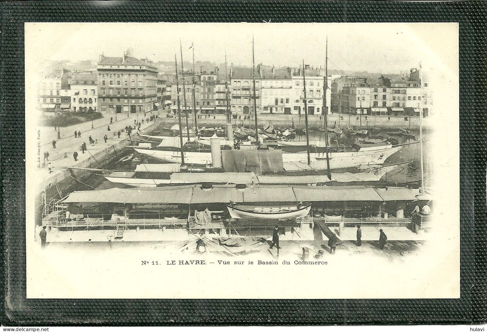 76  LE HAVRE - VUE SUR LE BASSIN DU COMMERCE (ref 8743) - Port