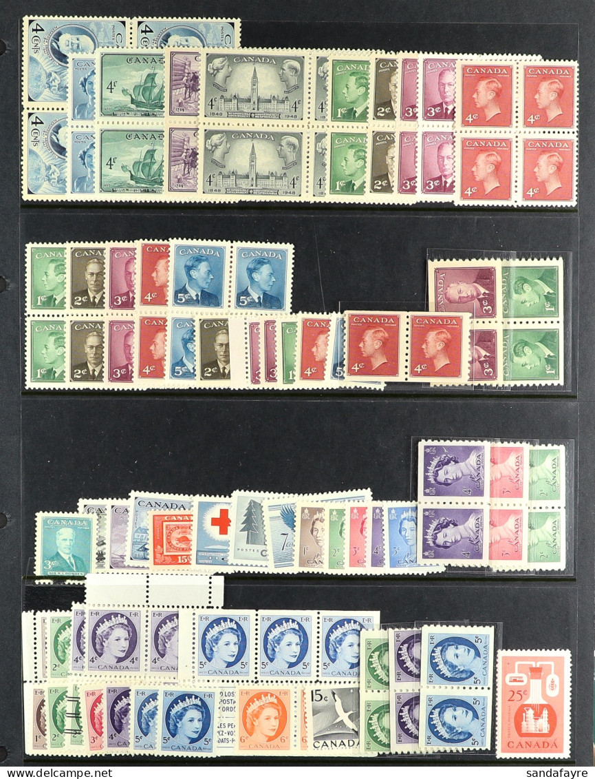 1927 - 1898 NEVER HINGED MINT COLLECTION Of Around 900 Stamps, Note Coils, Air Mails, Special Delivery Issues, Among Muc - Other & Unclassified