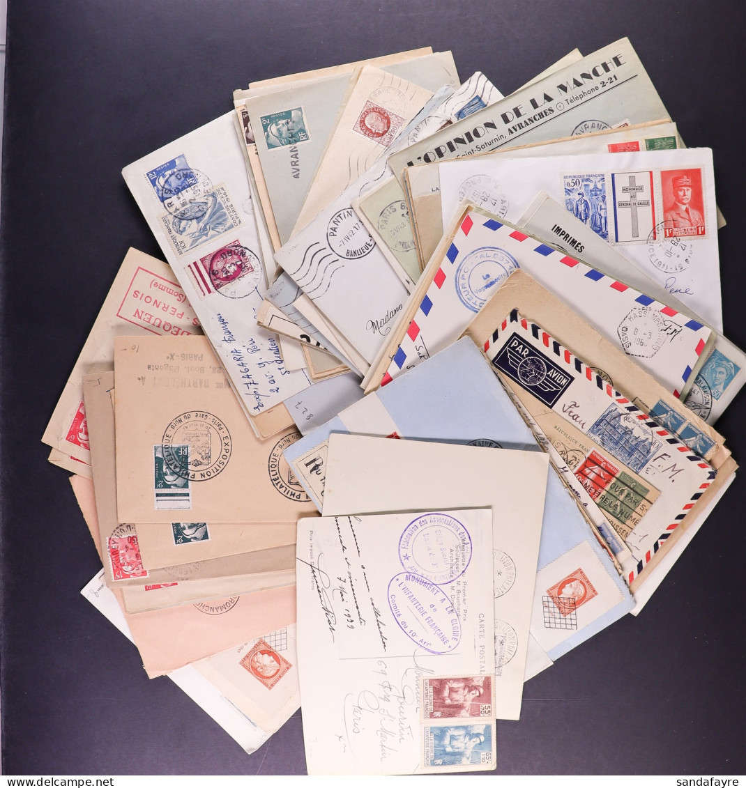 COVERS Collectors Assortment Of Commercial And Philatelic In A Small Box, Chiefly 1880's To 1970's Covers & Cards Select - Altri & Non Classificati