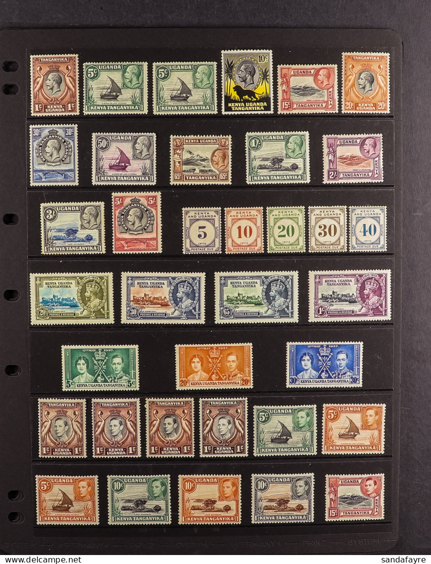 1935 - 1962 COLLECTION Of Around 150 Mint / Some Never Hinged Mint Stamps On Protective Pages, Note 1935-37 Set To 5s Wi - Vide