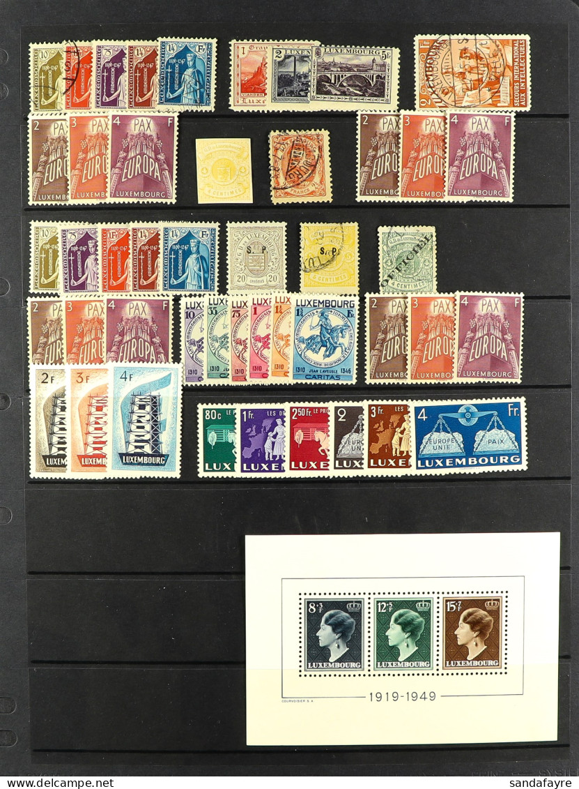 1859 - 1957 Small Group Of Mint, Never Hinged Mint & Used Stamps Group, Includes 1859-63 4c Unused, 1921 Landscapes Set  - Sonstige & Ohne Zuordnung