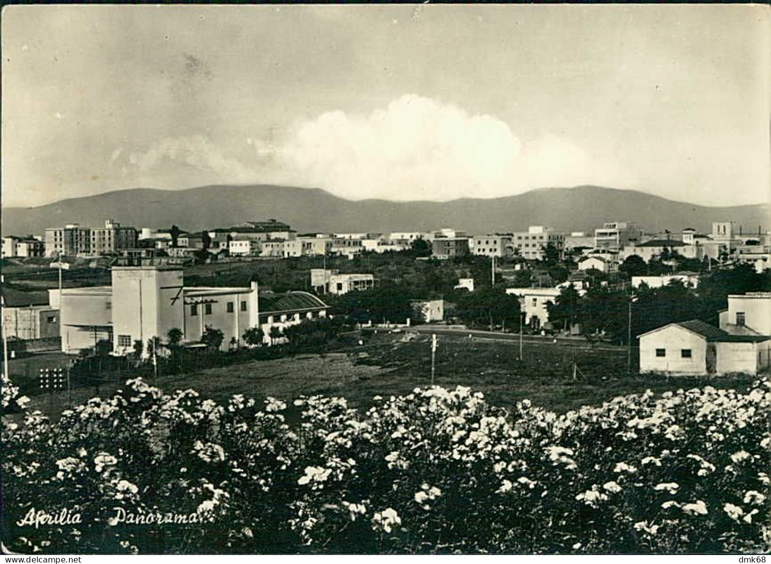 APRILIA ( LATINA ) PANORAMA - EDIZIONE VERZILI - SPEDITA 1956 (20575) - Latina