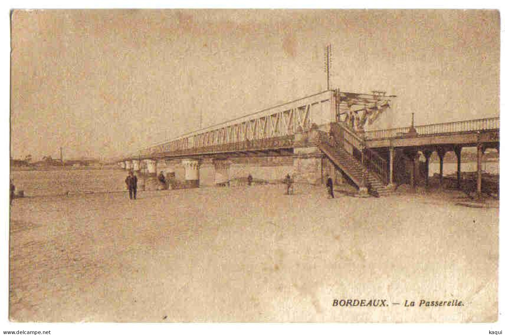 GIRONDE - BORDEAUX - La Passerelle - Edition Andréz - N° 222 - Brücken