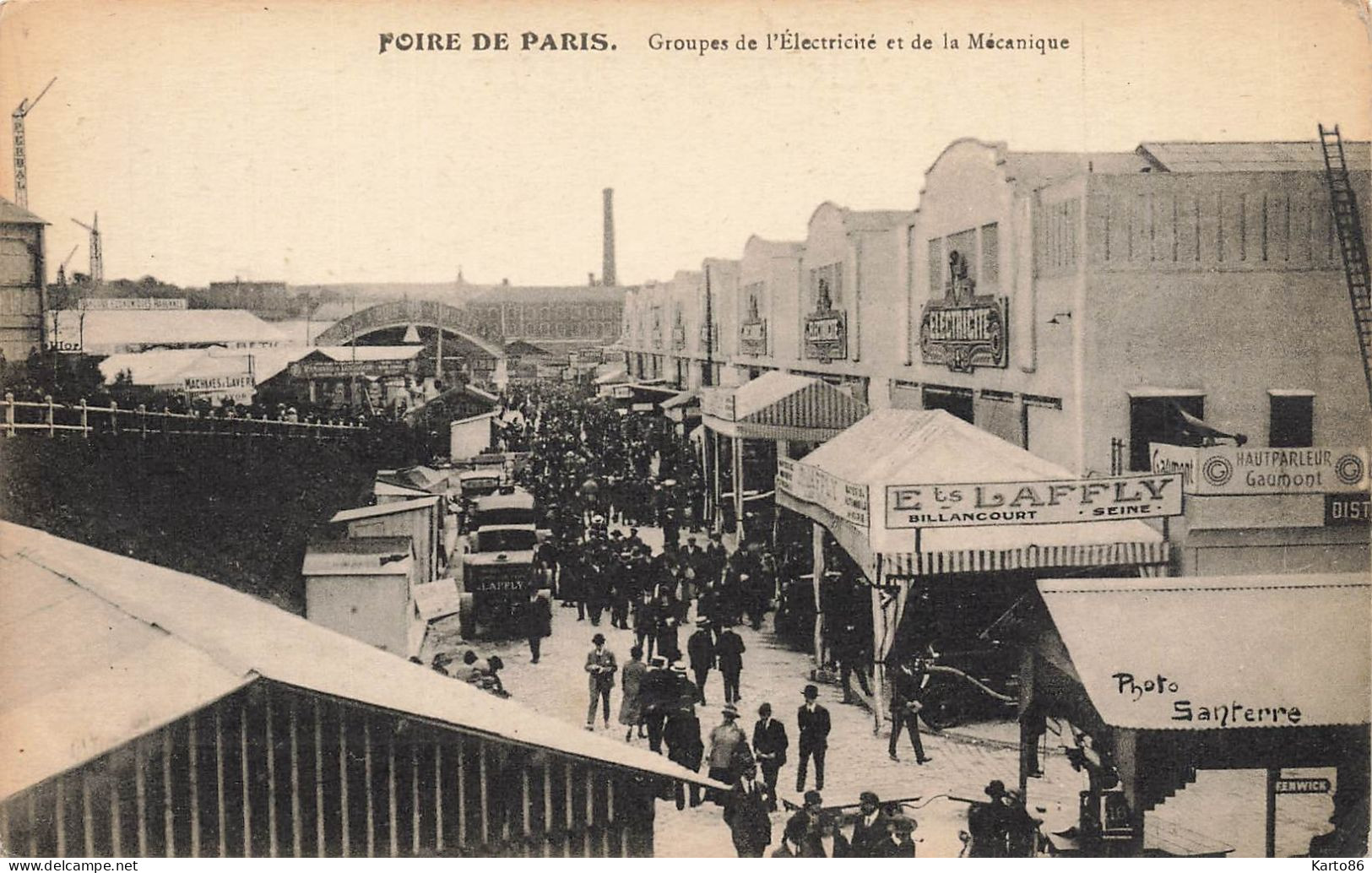 Paris * La Foire De PARIS * Groupes De L'électricité Et De La Mécanique * Exposition évènement - Exhibitions