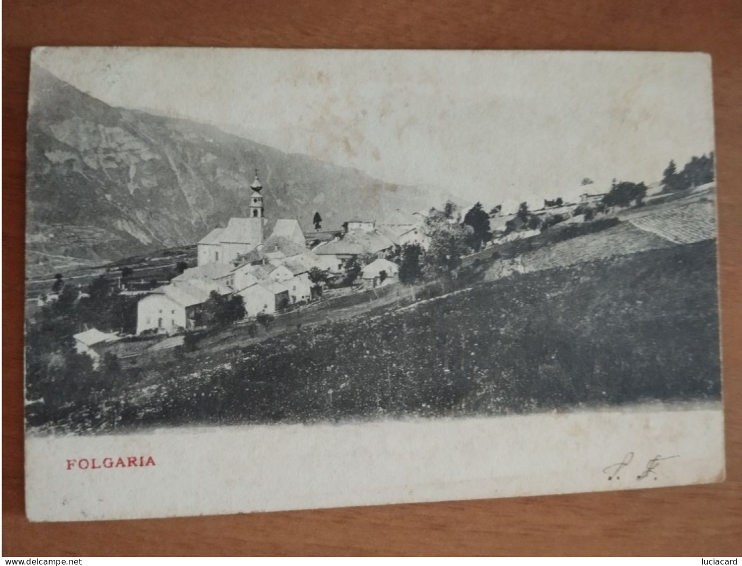 FOLGARIA -TRENTO -PANORAMA Viaggiata Inizi 1900 - Trento