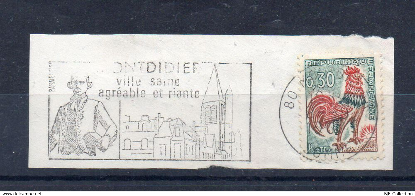 Flamme Illustrée : (80) MONTDIDIER – 8/09/1967 (Flamme Sur Fragment) - Mechanical Postmarks (Advertisement)