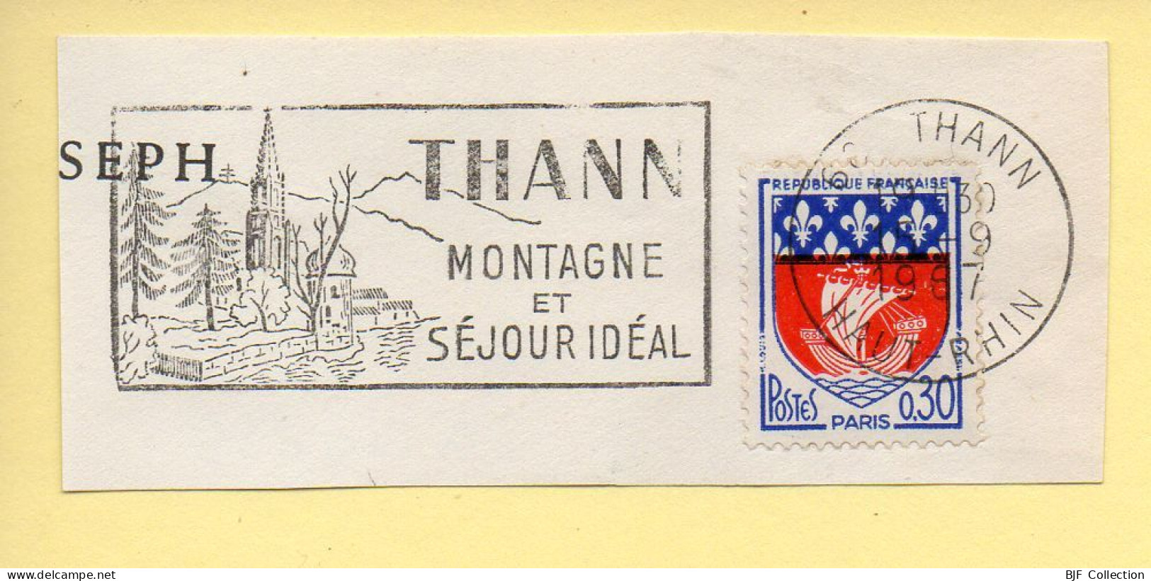 Flamme Illustrée : (67) THANN – 15/09/1967 (Flamme Sur Fragment) - Mechanical Postmarks (Advertisement)