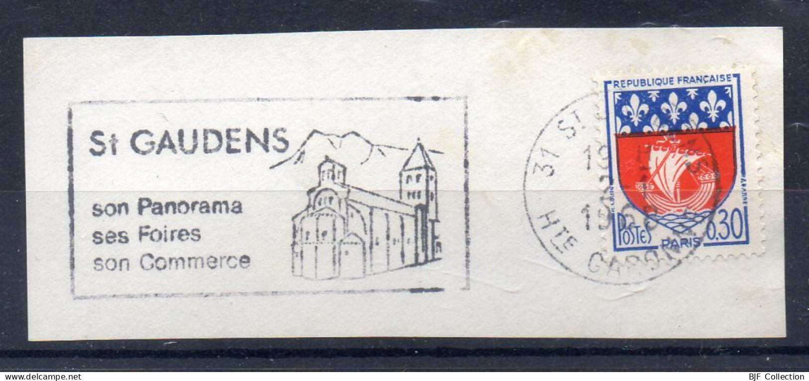 Flamme Illustrée : (31) ST-GAUDENS – 2/01/1968 (Flamme Sur Fragment) - Mechanical Postmarks (Advertisement)