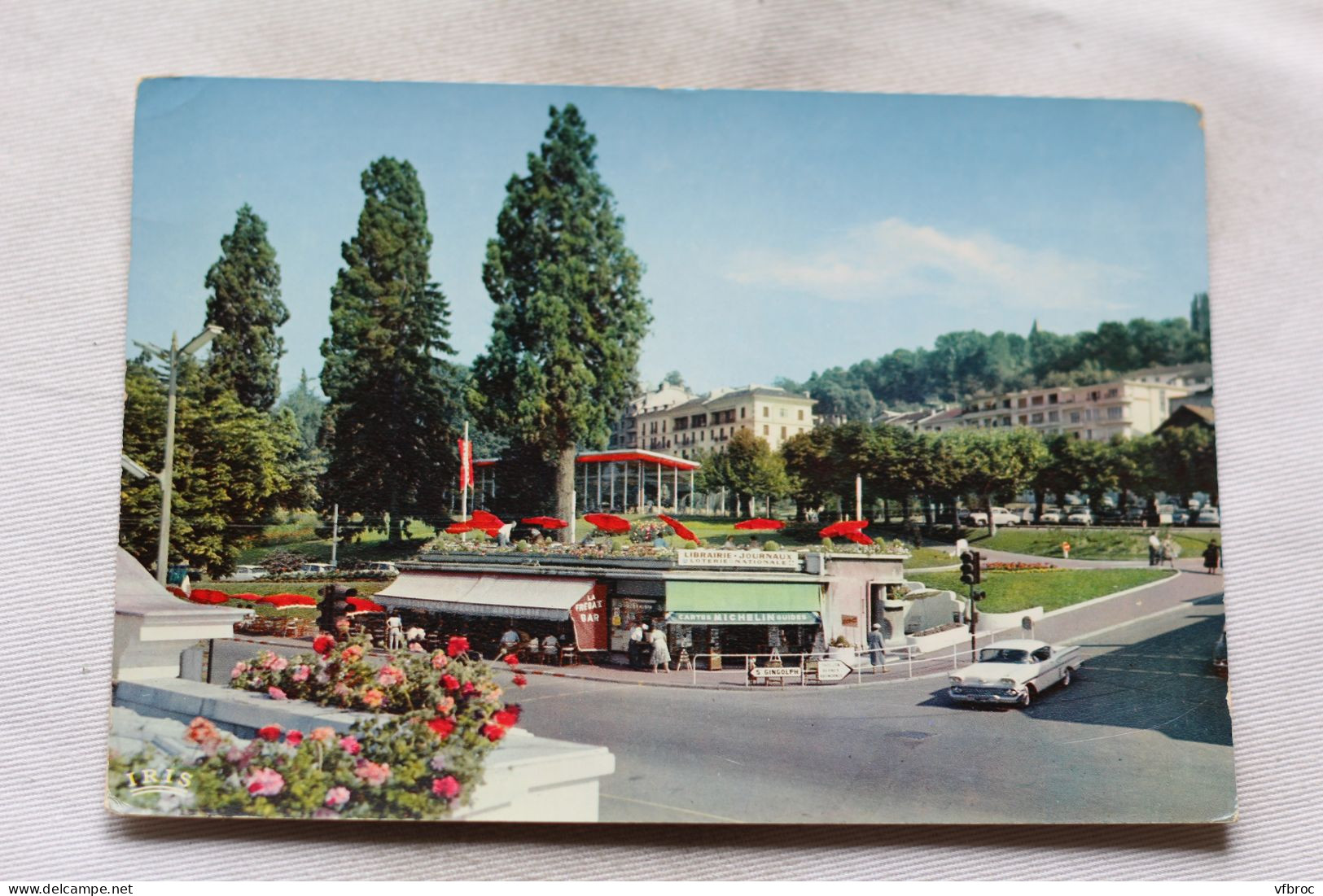 N791, Cpm 1969, Evian Les Bains, Carrefour Du Débarcadère, Haute Savoie 74 - Evian-les-Bains