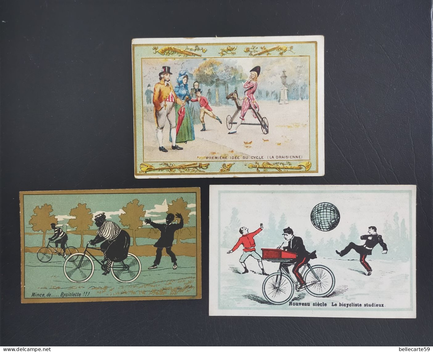 Cyclisme Lot De 3 Chromos - Other & Unclassified