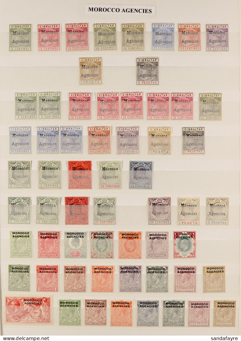 1898 - 1957 EXTENSIVE MINT / NEVER HINGED MINT COLLECTION Of Over 400 Stamps On Protective Pages Incl Varieties, Cylinde - Otros & Sin Clasificación