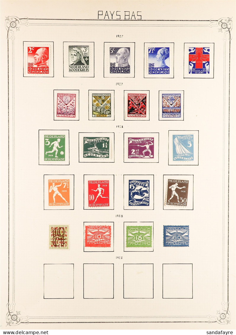 1921 - 1939 MINT SETS Collection On Album Pages, Michel ??3000+ (110+ Stamps) - Autres & Non Classés