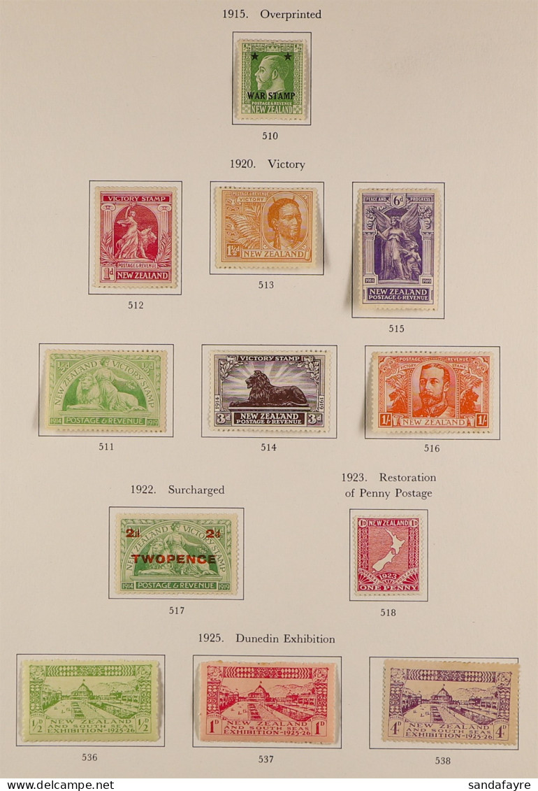 1870's - 1980's MINT / NEVER HINGED MINT Collection On Album Pages, Many Sets And Higher Values (800+ Stamps) - Autres & Non Classés