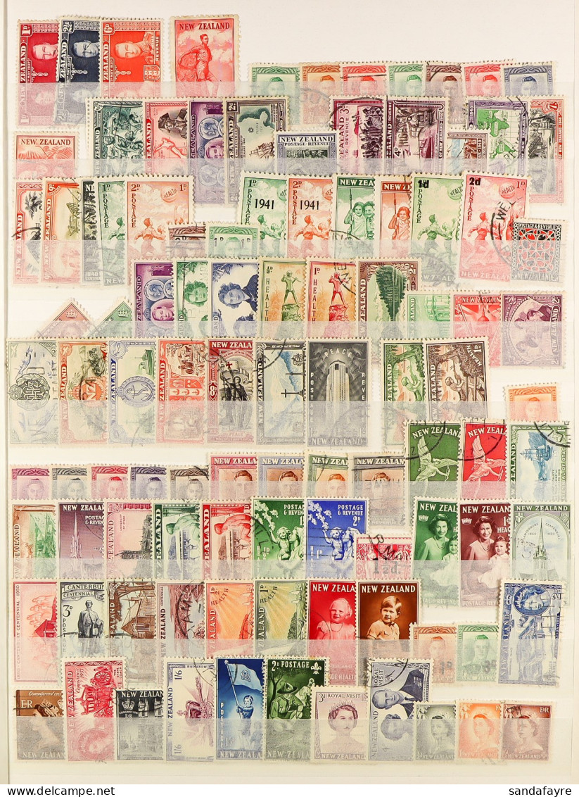 1937 - 1999 USED COLLECTION Extensive, On Protective Pages, Chiefly Sets But Also Semi-specialisation (1250+ Stamps) - Autres & Non Classés