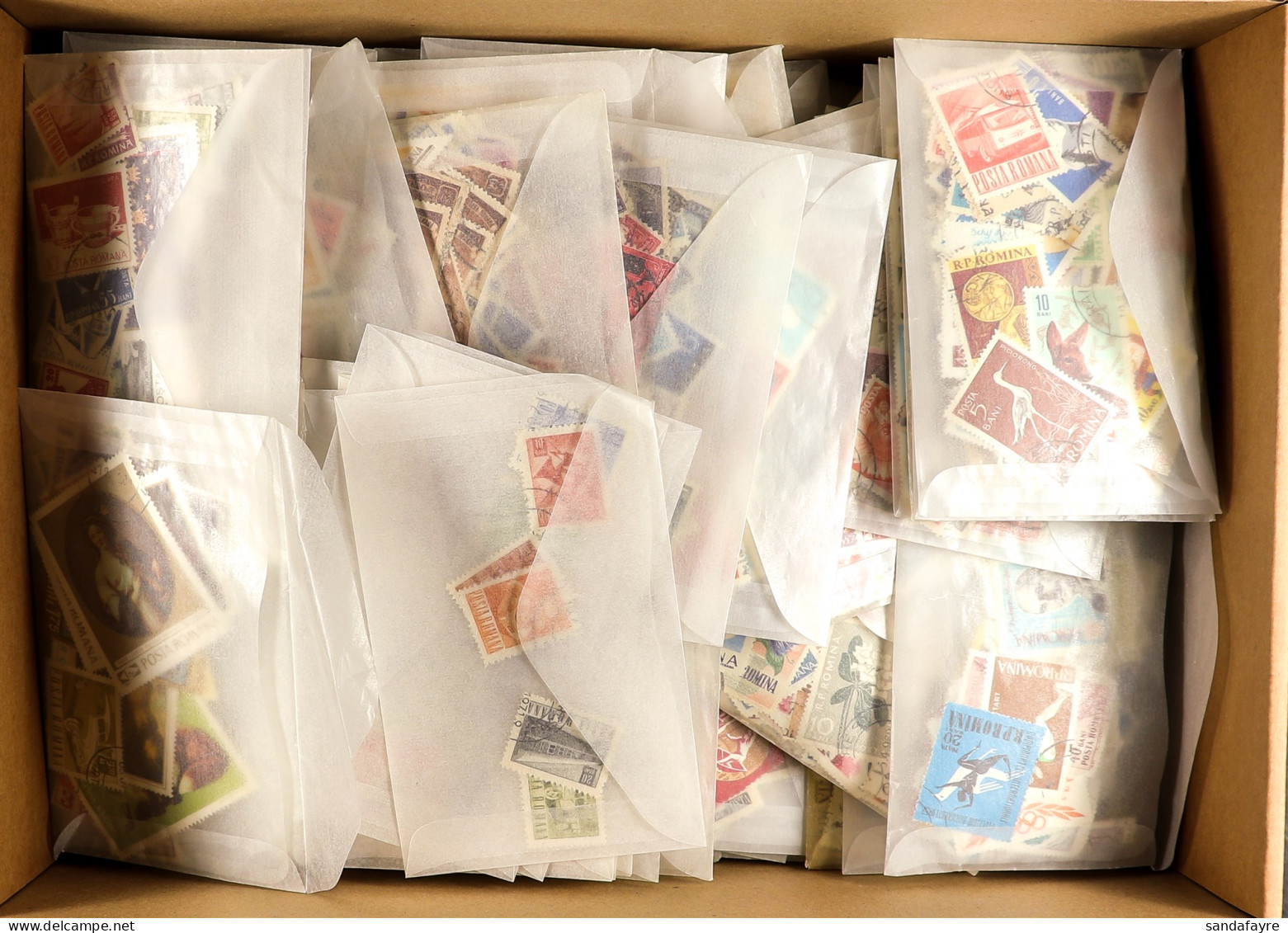 1940s - 1980s Loose Stamps In Glassine Envelopes (approx 8,000 Stamps) - Autres & Non Classés