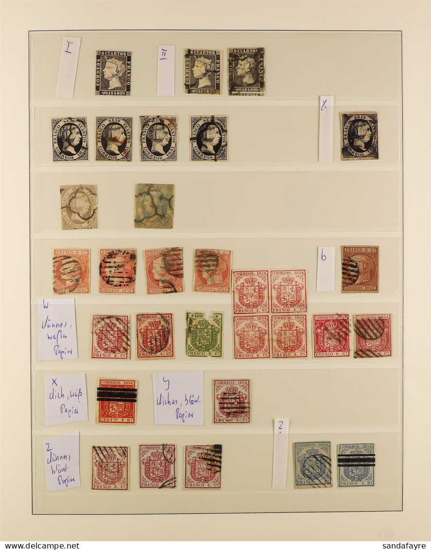 1850 - 1955 COLLECTION On Chiefly Used Stamps In Album, Substantial Ranges (1800+ Stamps) - Other & Unclassified