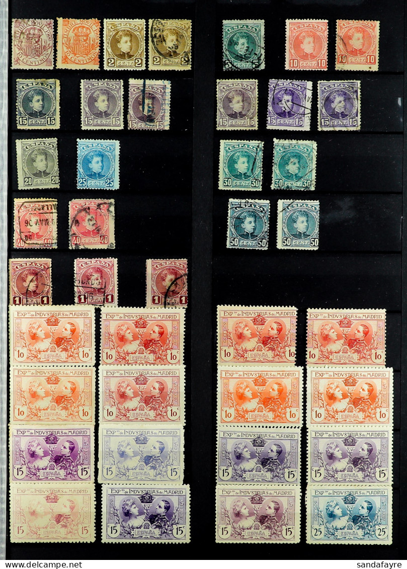 1900 - 1956 COLLECTION Of 1500+ Chiefly Mint Stamps In Stock Book, Note 1907 Exhibition Sets, 1926 Red Cross Set Mint, 1 - Autres & Non Classés