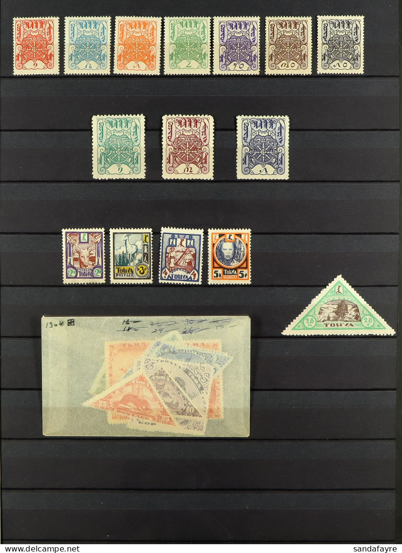 1926 - 1995 DEALERS STOCK On Various Protective Pages, With Over 1500 Mint / Never Hinged Mint & Used Stamps With Many S - Touva