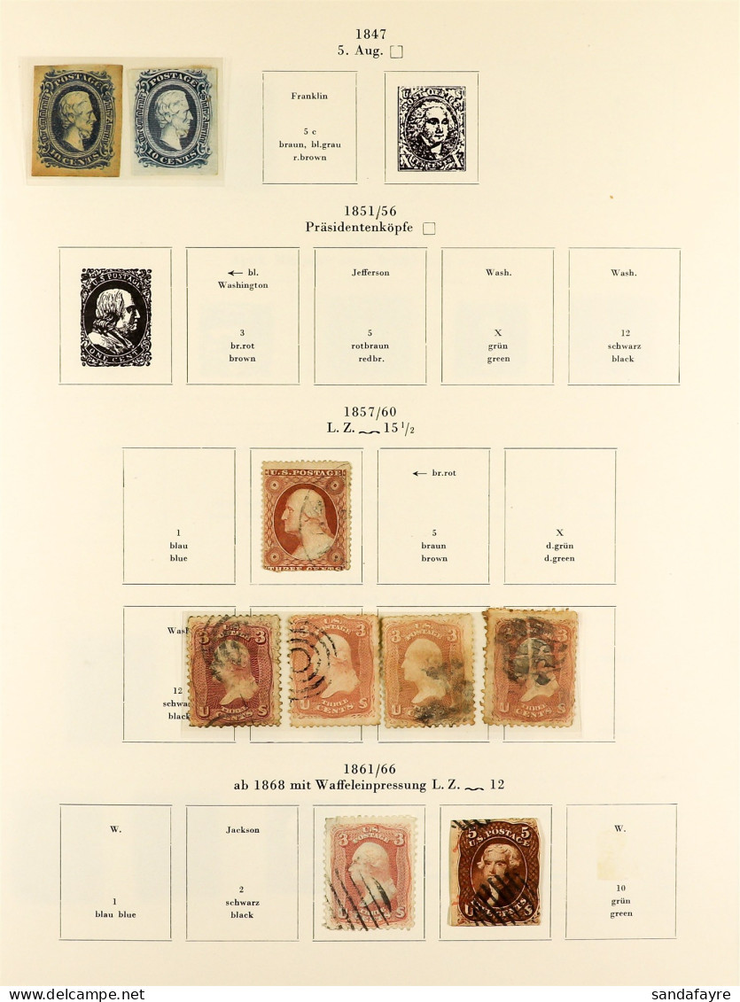 1857 - 1967 COLLECTION Of Around 1000 Mint & Used Stamps, In Album With Pages Added For Duplication, Pre-cancels And Oth - Otros & Sin Clasificación