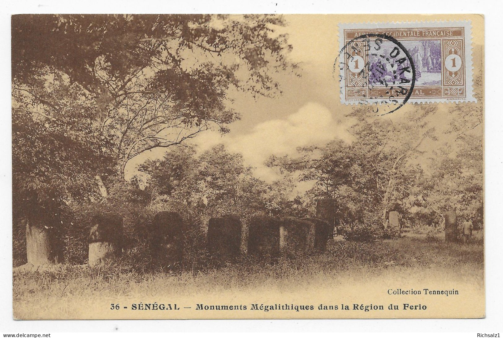 Ansichtskarte Von Senegal Um 1922 - Sénégal