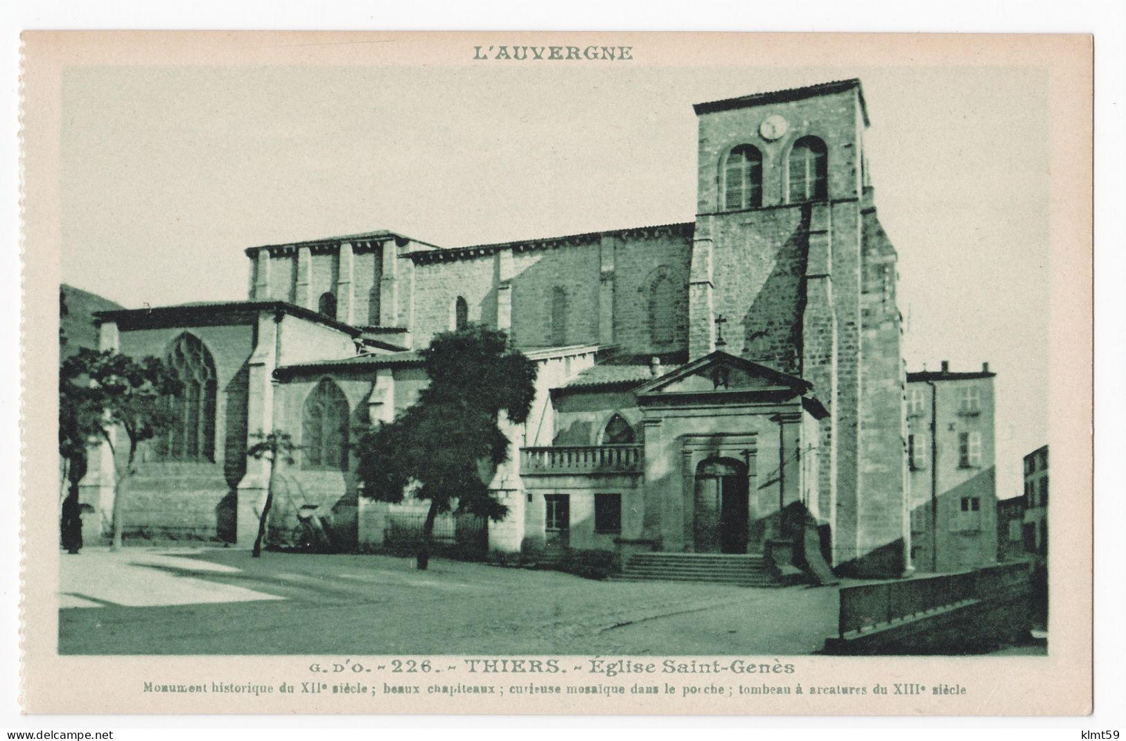 Thiers - Église Saint-Genès - Thiers