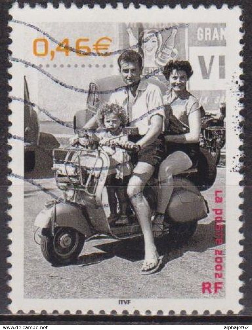 Superbe été à Saint Brévin Les Pins - FRANCE - Photographie - N° 3521 -  2002 - Used Stamps