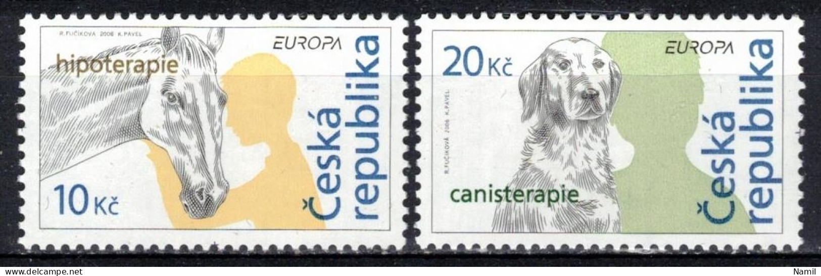 ** Tchéque République 2006 Mi 472-3, (MNH)** - Andere & Zonder Classificatie