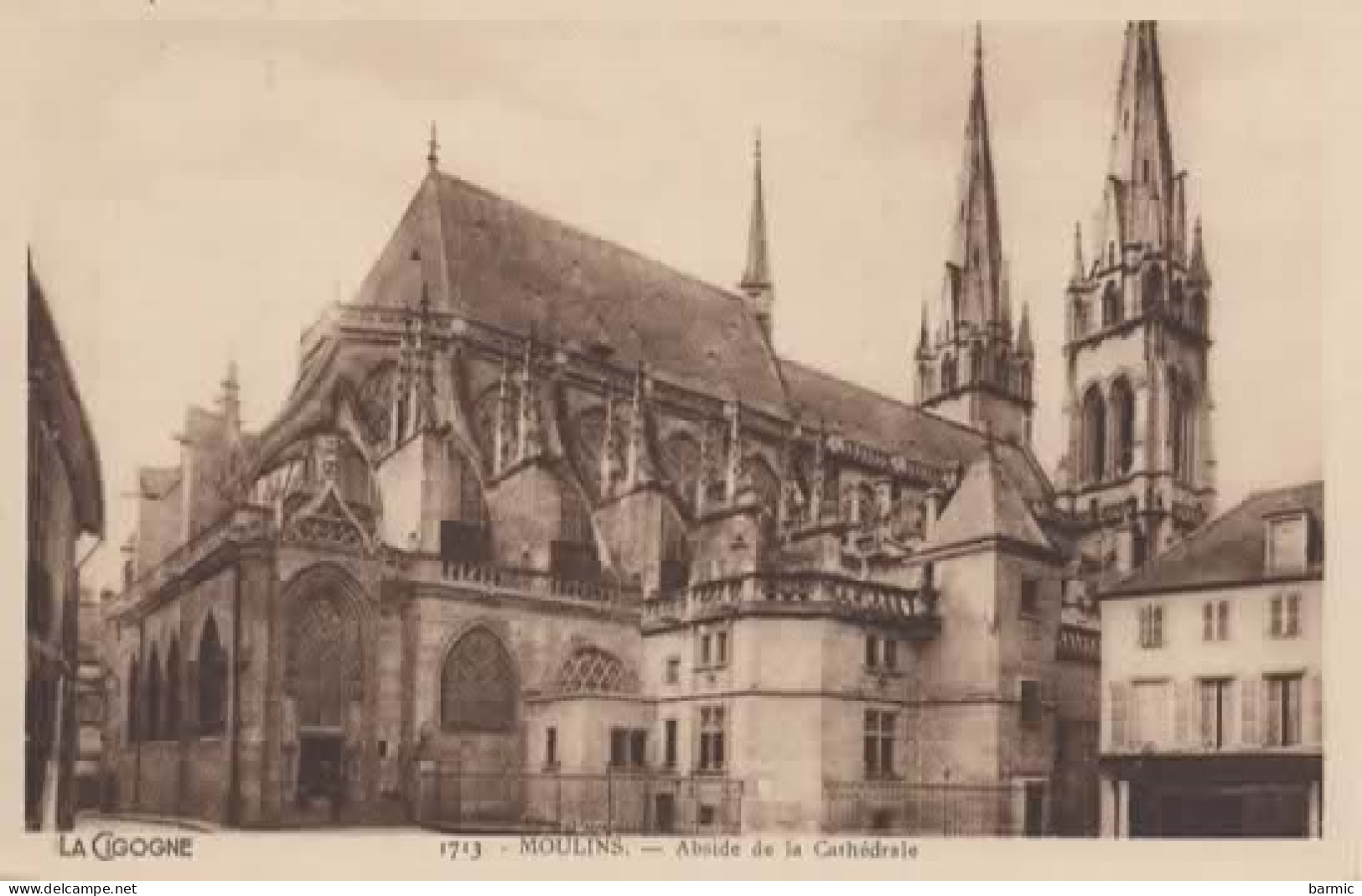 MOULINS, ABSIDE DE LA CATHEDRALE REF 16347 - Moulins