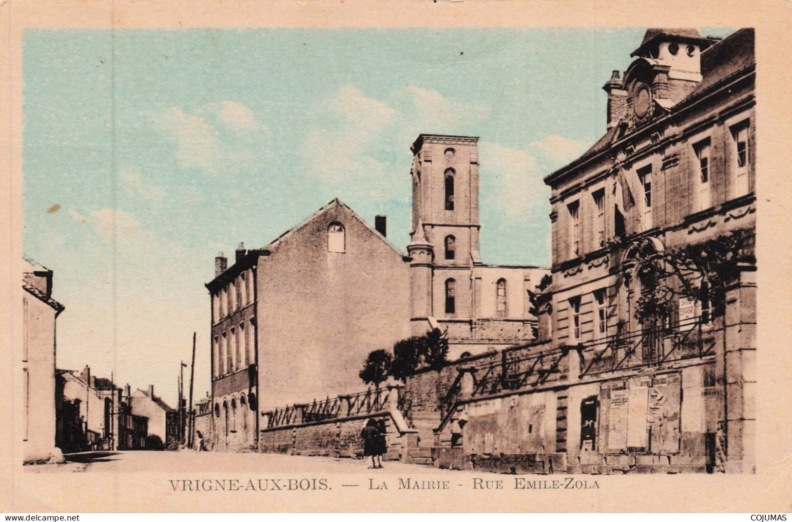 08 - VRIGNE AUX BOIS _S28875_ La Mairie - Rue Emile Zola - Altri & Non Classificati