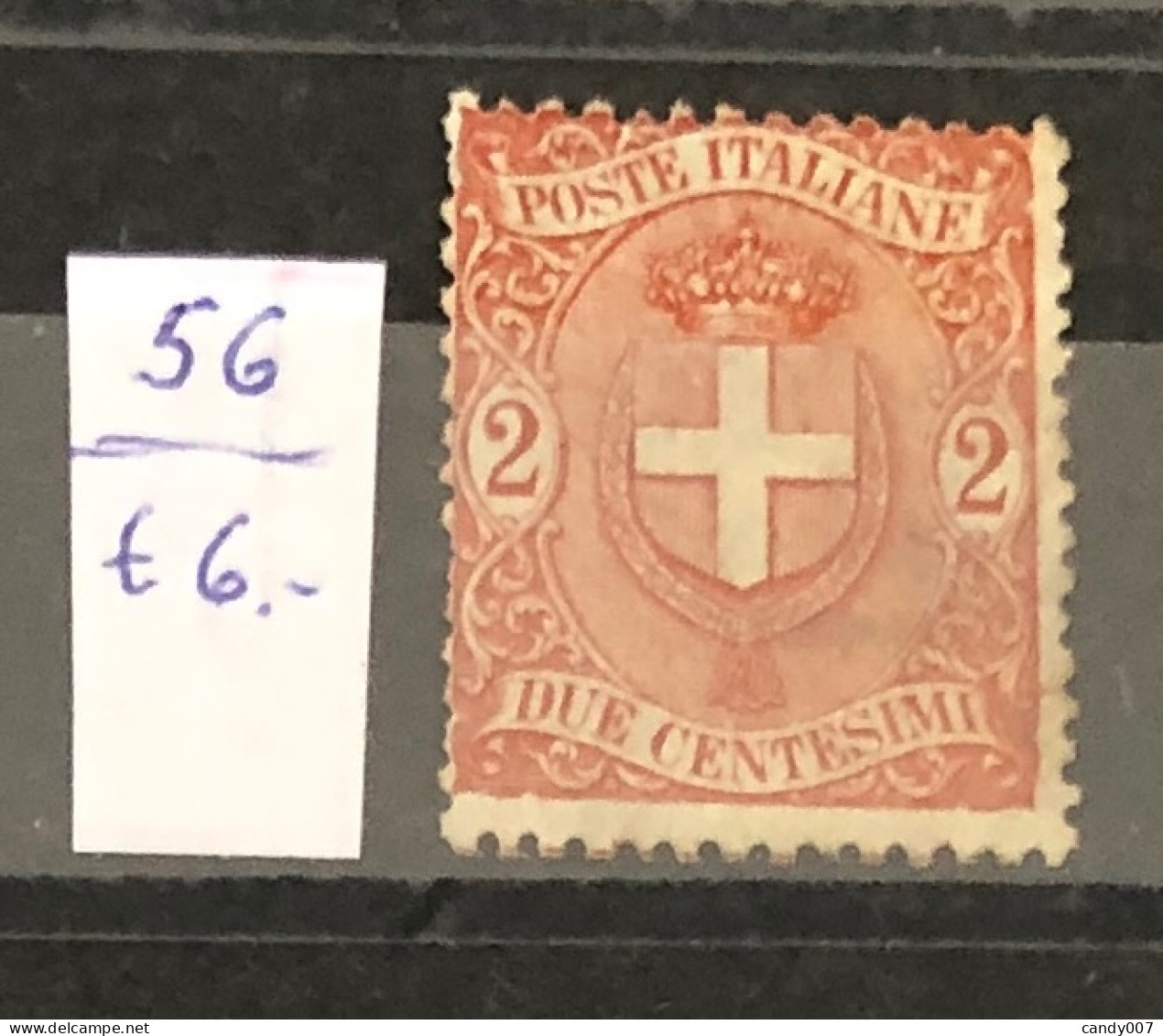 Italie Timbres  N°56 Neuf* - Neufs