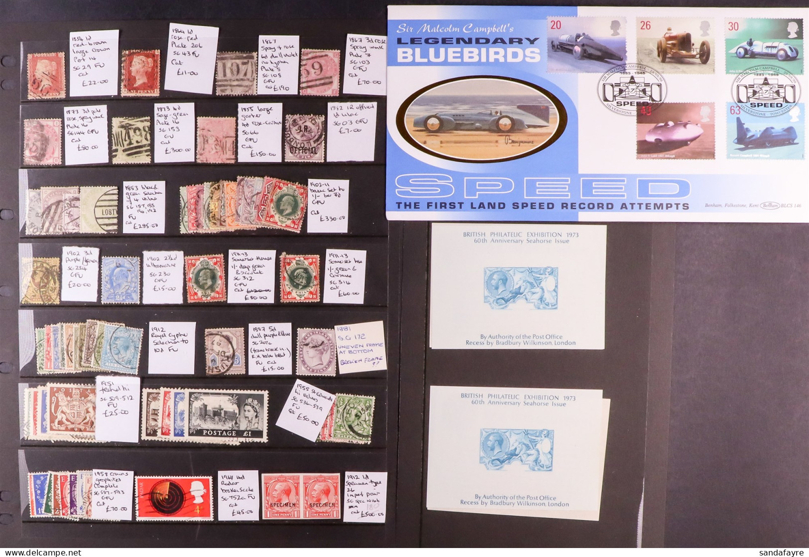 ACCUMULATION IN CARTON 19th Century To 1980's Mint & Used Stamps And Covers, Includes QV Issues Used, 1912 1d Imperf Pai - Other & Unclassified