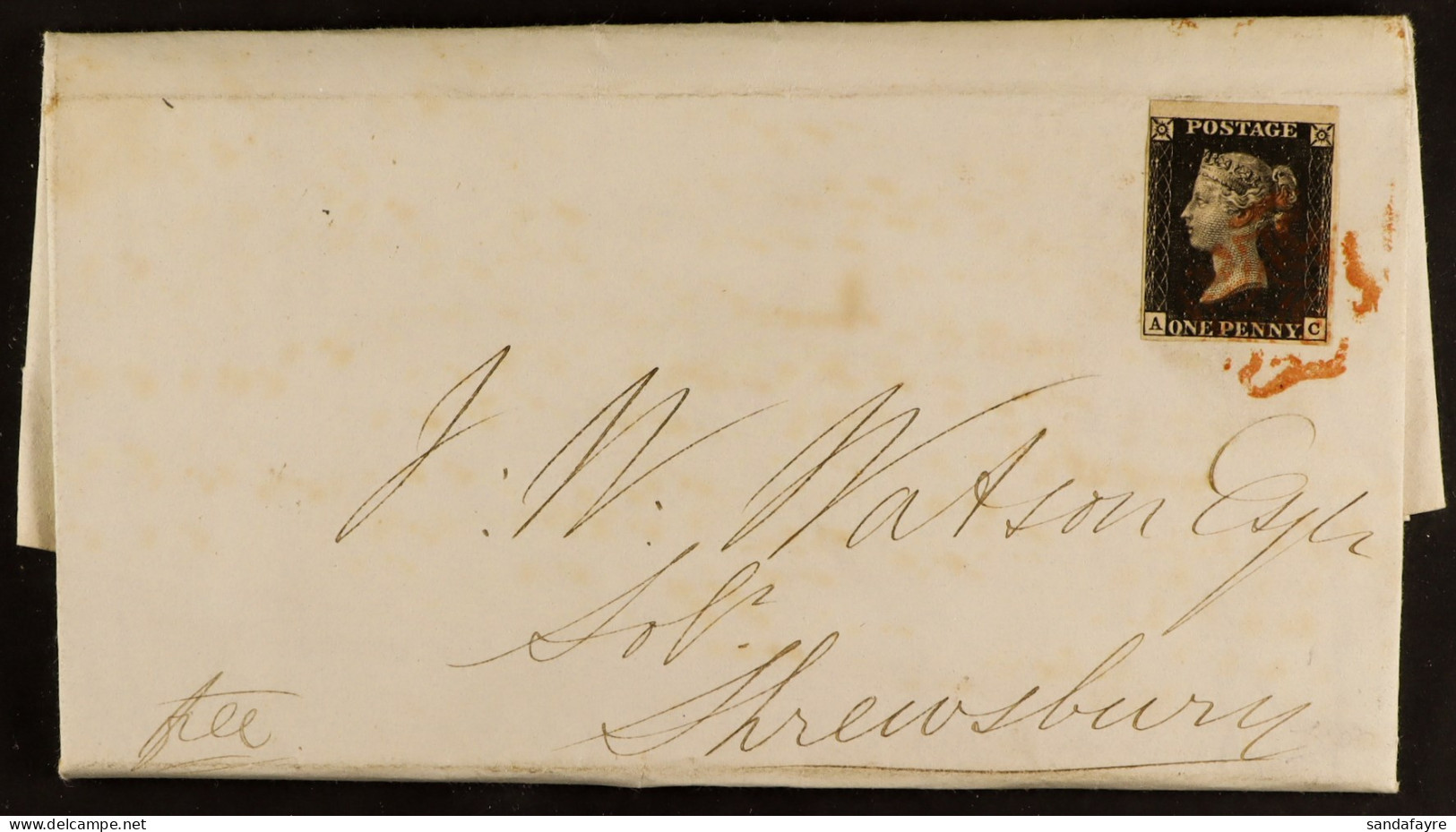 1840 (17 Dec) Entire Letter On 'Clerical Medical & General Life Assurance Society' Letter Head-paper Addressed To Shrews - Non Classés