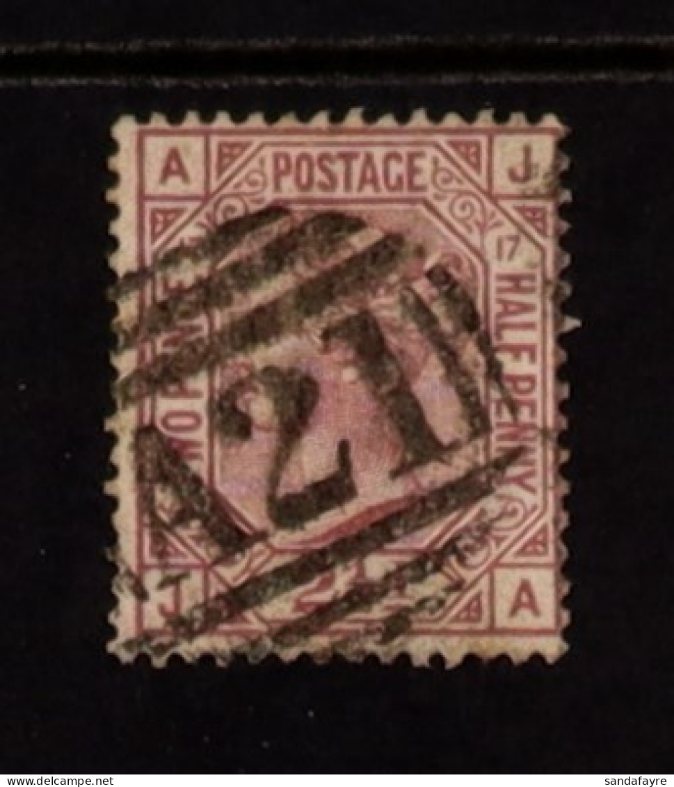 1873-80 2?d Rosy-mauve Plate 17, ORB WATERMARK INVERTED, SG 141Wi (Spec J18a), Used. Cat ?750. - Andere & Zonder Classificatie