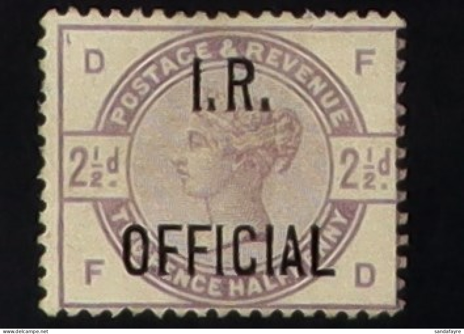 Z006 I. R. OFFICIAL 1885 2?d Lilac, SG?O6, Mint?part OG. Wenvoe Certificate, Cat ?525. - Sonstige & Ohne Zuordnung