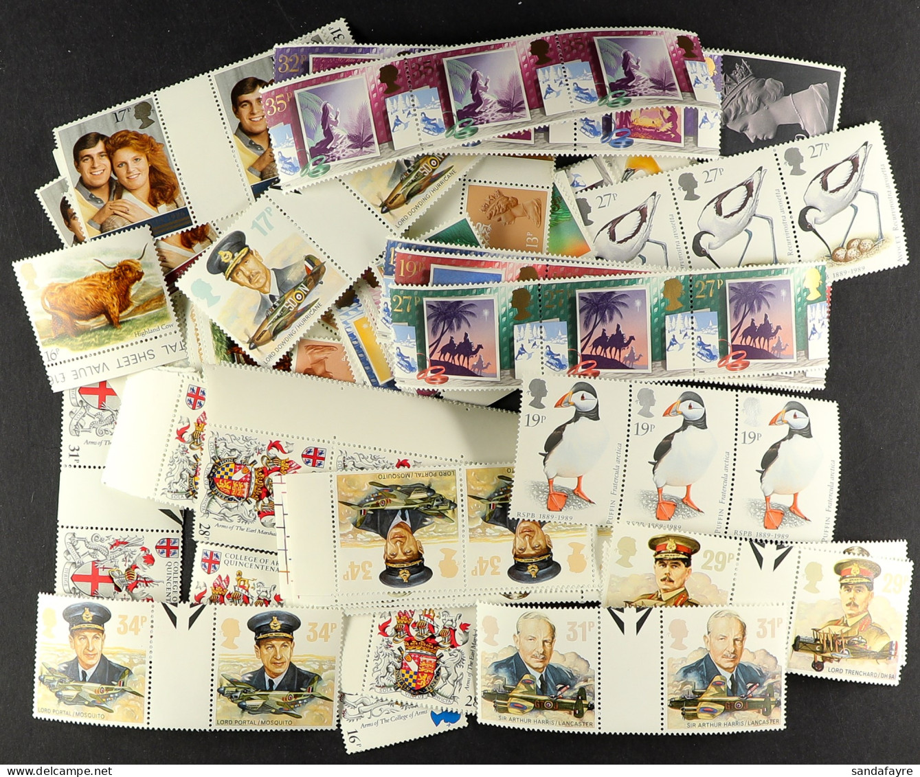 1970's-2000's NEVER HINGED MINT HOARD, FACE VALUE ?2,150+ In Packets & On Stock Cards, Includes Loads Of Complete Sets,  - Autres & Non Classés