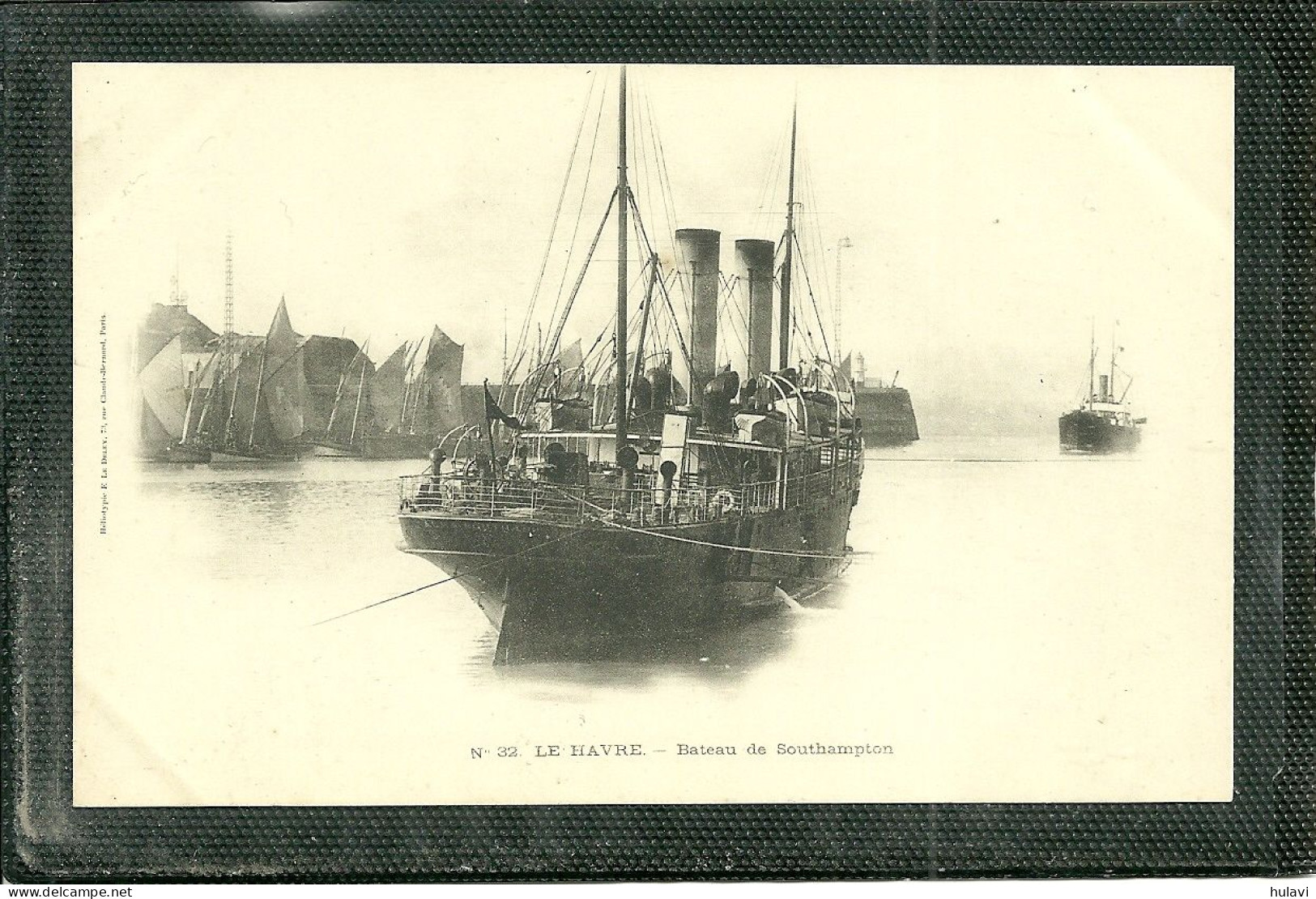 76  LE HAVRE - BATEAU DE SOUTHAMPTON (ref 8734) - Harbour