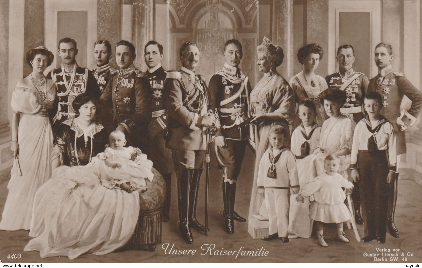 ADEL500  --  DEUTSCHLAND   --  UNSERE KAISERFAMILIE - Familles Royales