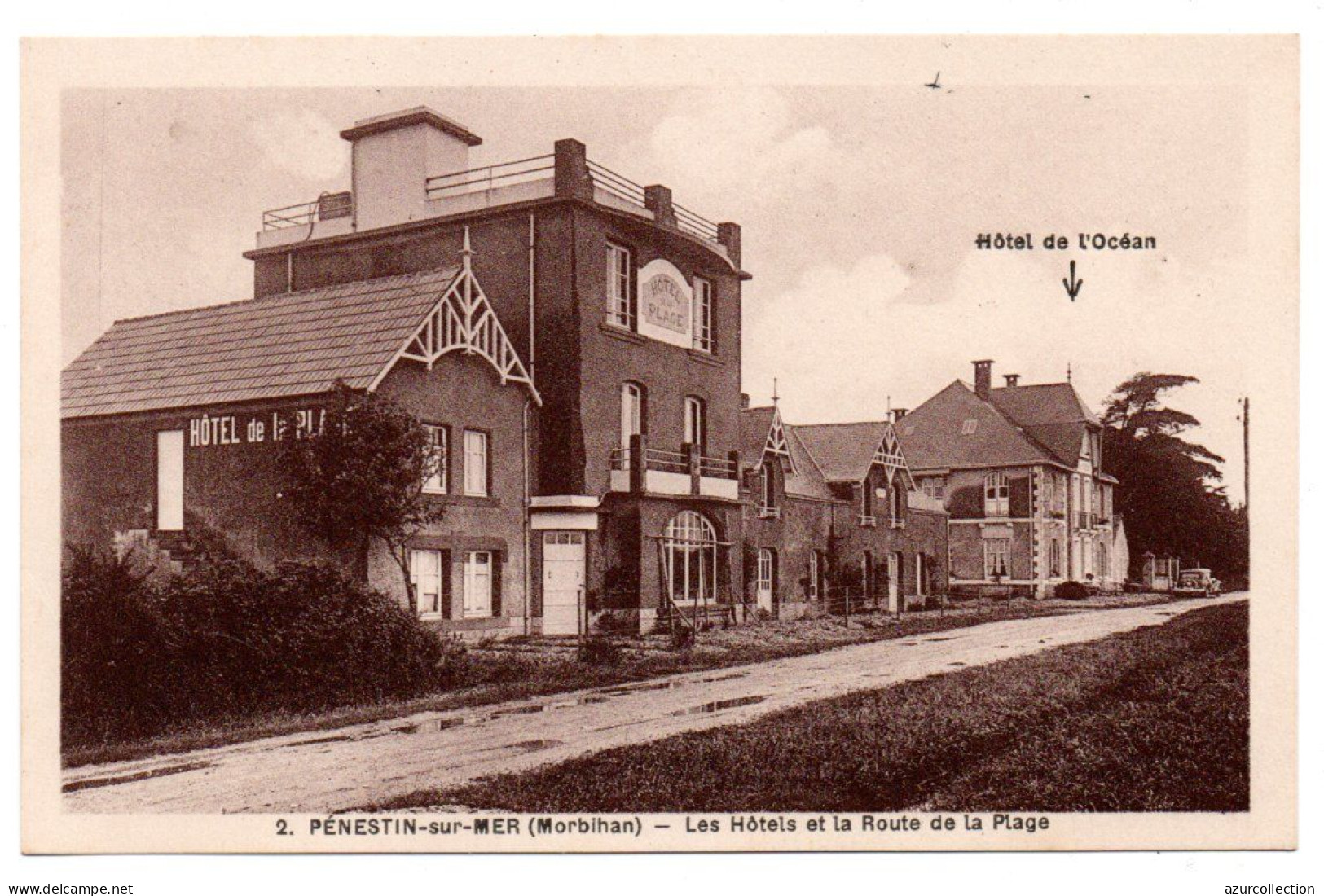 Les Hôtels Et La Route De La Plage - Pénestin