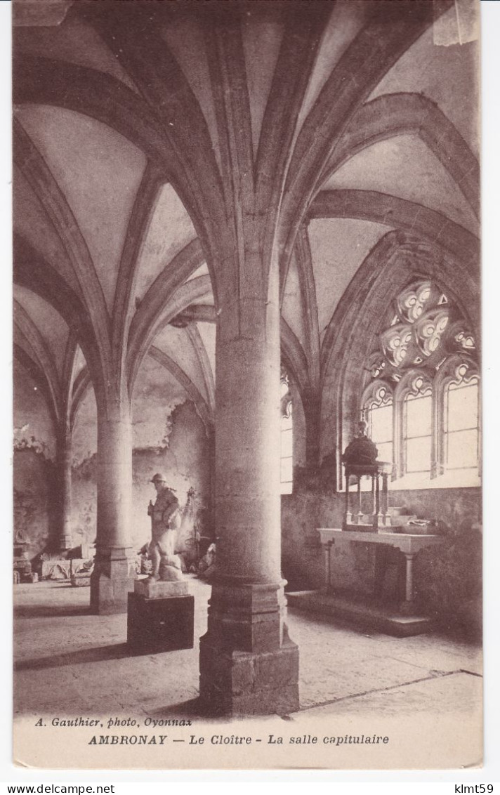 Ambronay - Le Cloître - La Salle Capitulaire - Ohne Zuordnung