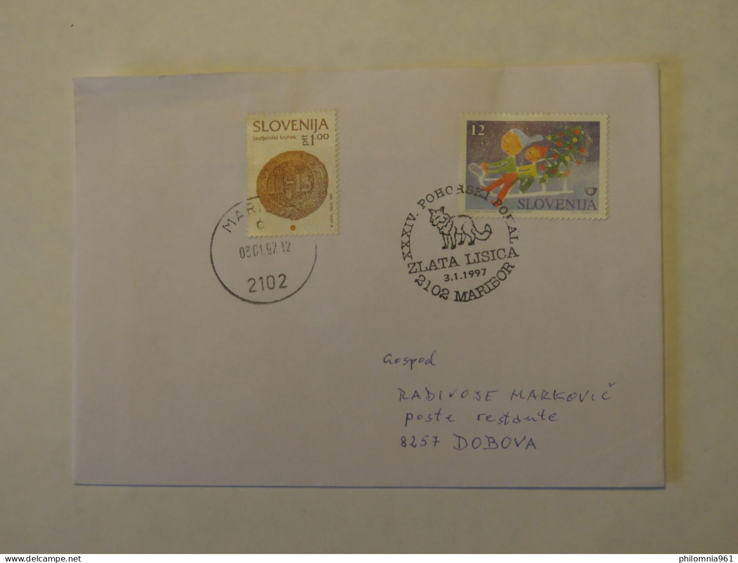 SLOVENIA  COVER  1997 - Other & Unclassified