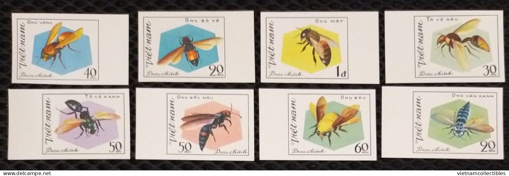 Vietnam Viet Nam MNH Imperf Stamps 1982 : Bees &amp; Wasps / Insect (Ms389) - Vietnam