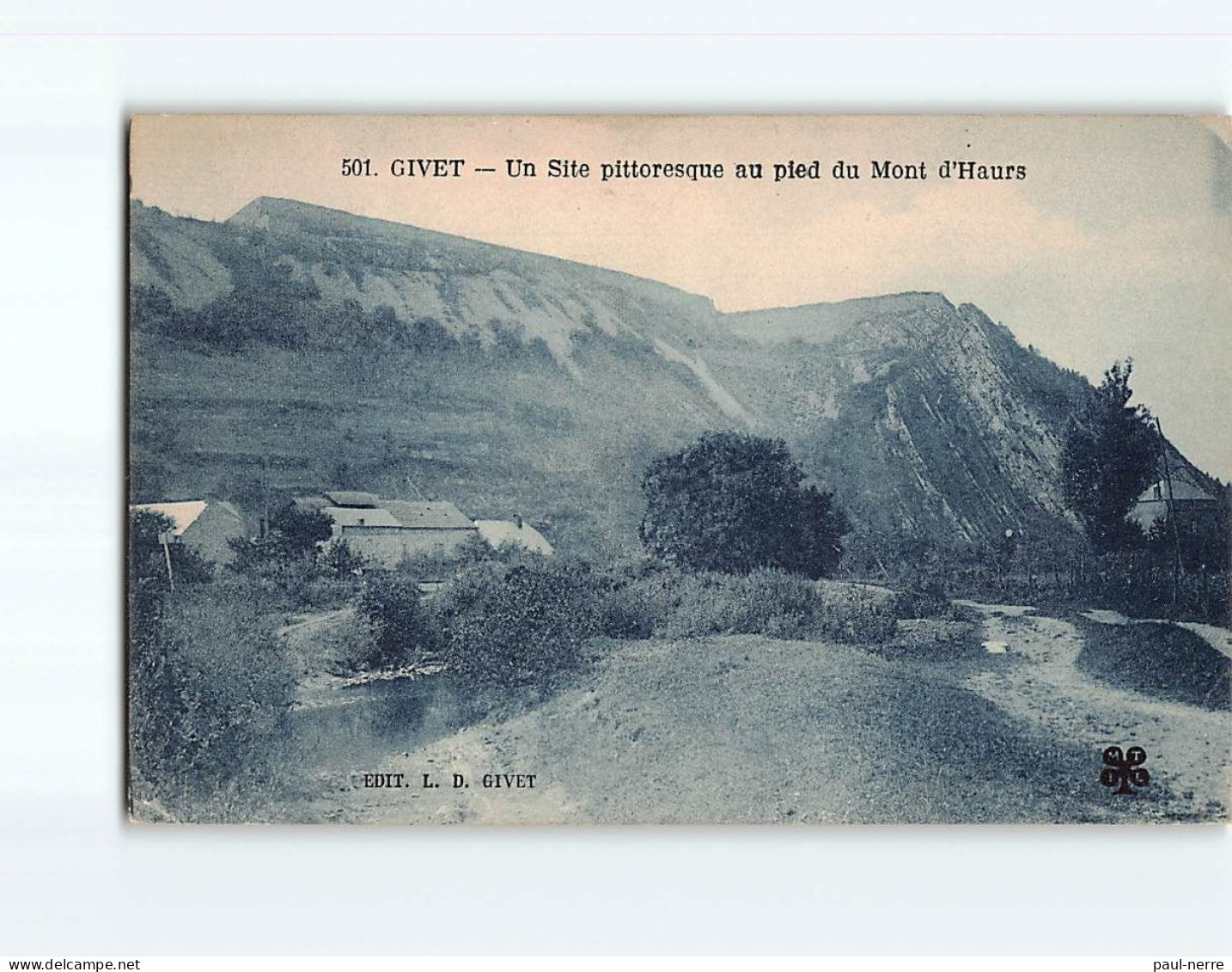 GIVET : Un Site Pittoresque Au Pied Du Mont D'Haurs - état - Givet