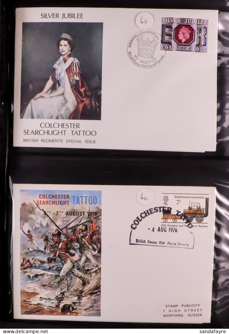 1970 - 2015 COLLECTION Which Includes Post & Go, Military Related And Trains. Mainly Royal Mail But Many Others. Approxi - FDC