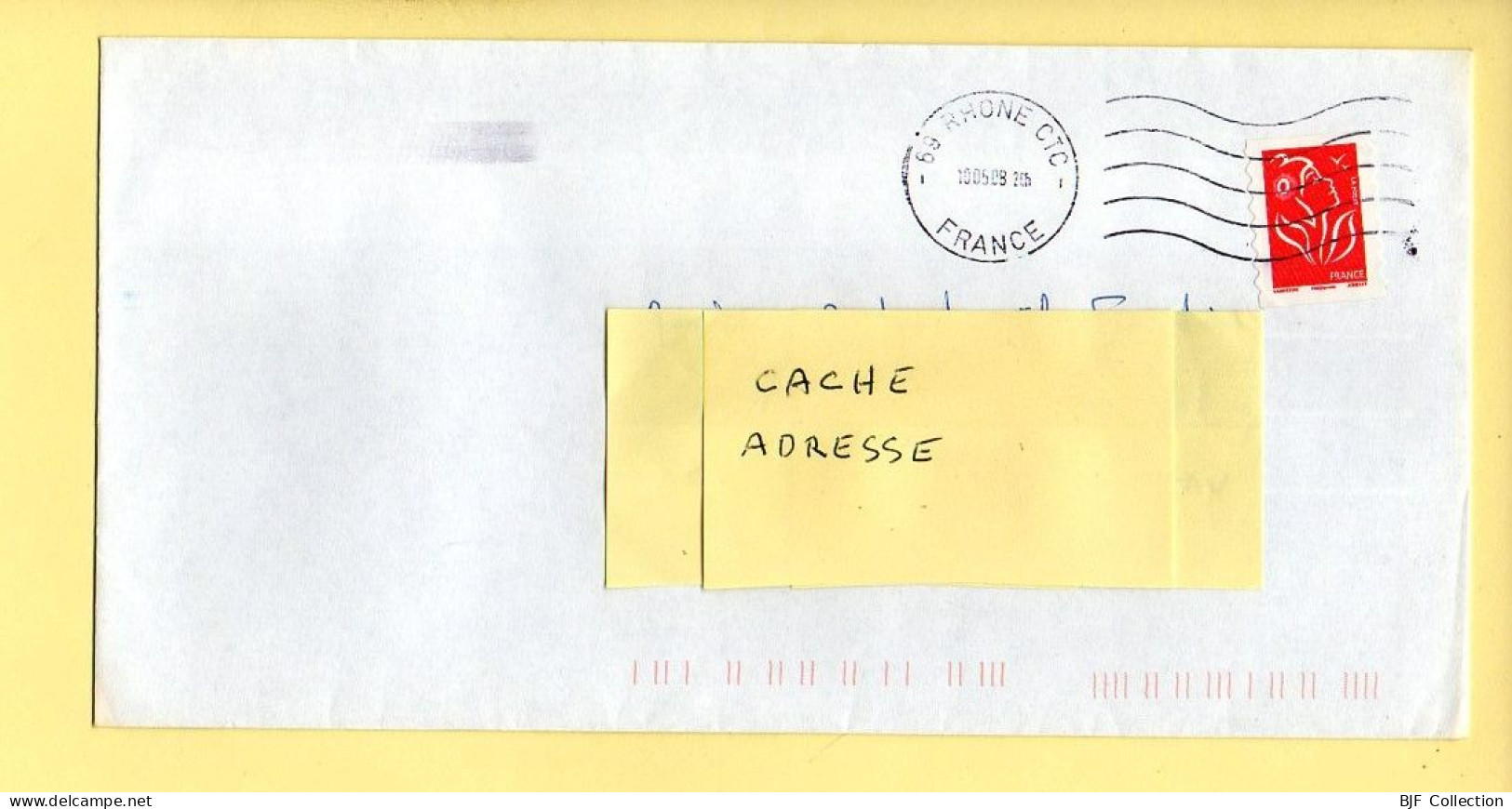 Oblitération Mécanique : FRANCE – 69 RHONE CTC Du 10/05/2008 (voir Timbre) - Mechanical Postmarks (Other)