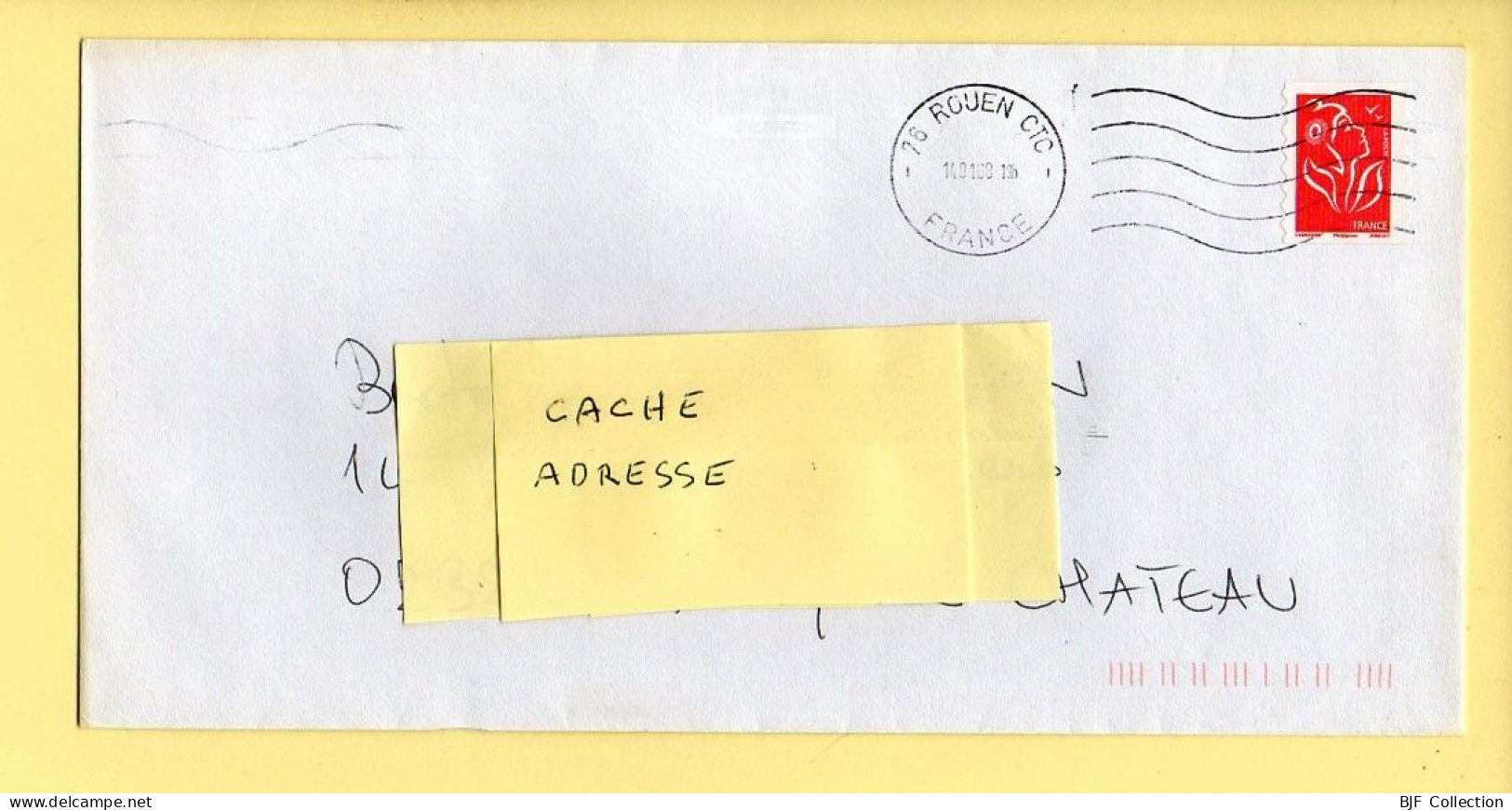 Oblitération Mécanique : FRANCE – 76 ROUEN CTC Du 14/01/2008 (voir Timbre) - Mechanical Postmarks (Other)