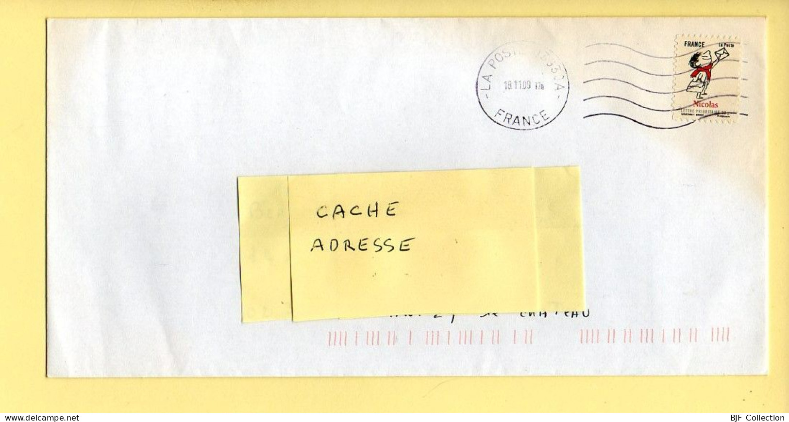 Oblitération Mécanique : FRANCE – FRANCE LA POSTE – 03930A Du 18/11/2009 (voir Timbre) - Mechanical Postmarks (Other)