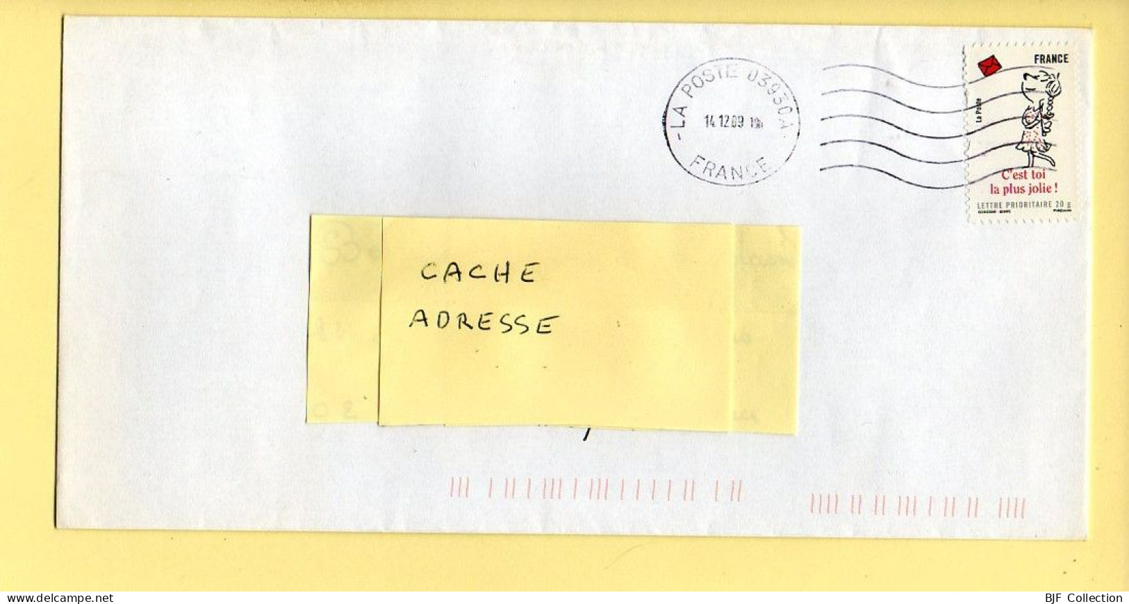 Oblitération Mécanique : FRANCE – FRANCE LA POSTE – 03930A Du 14/12/2009 (voir Timbre) - Mechanical Postmarks (Other)