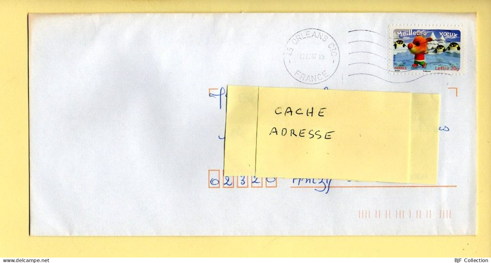 Oblitération Mécanique : FRANCE – 45 ORLEANS CTC Du 02/02/2007 (voir Timbre) - Mechanical Postmarks (Other)